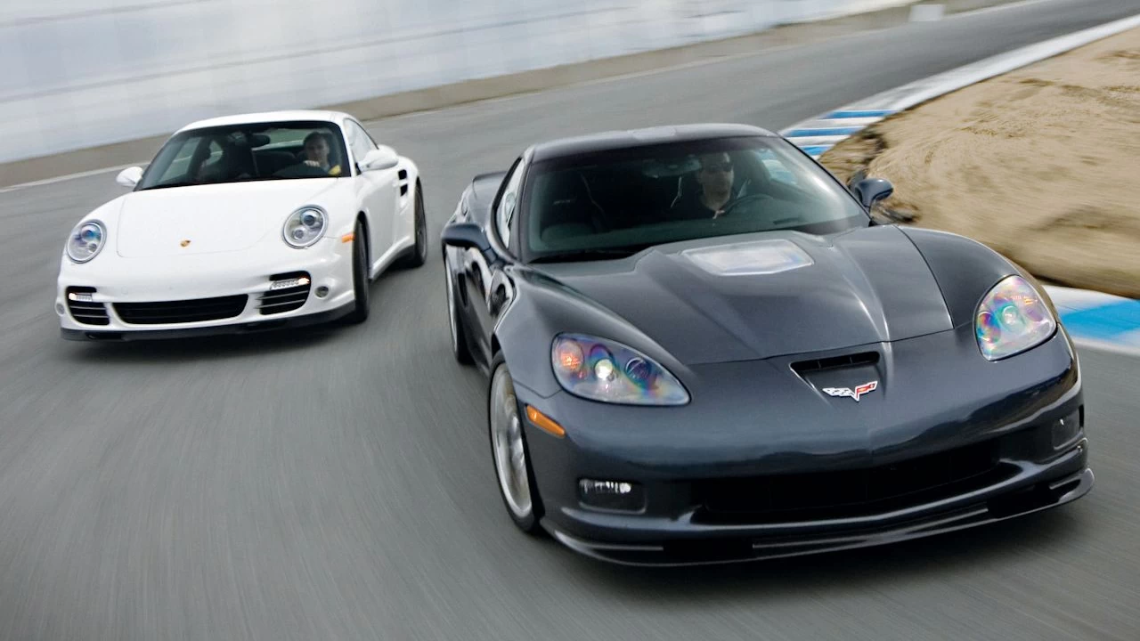 Click to Enlarge-Esc to Close Corvette Generations/C6/C6 2010 ZR1vs 2010 porsche 911turbo.webp